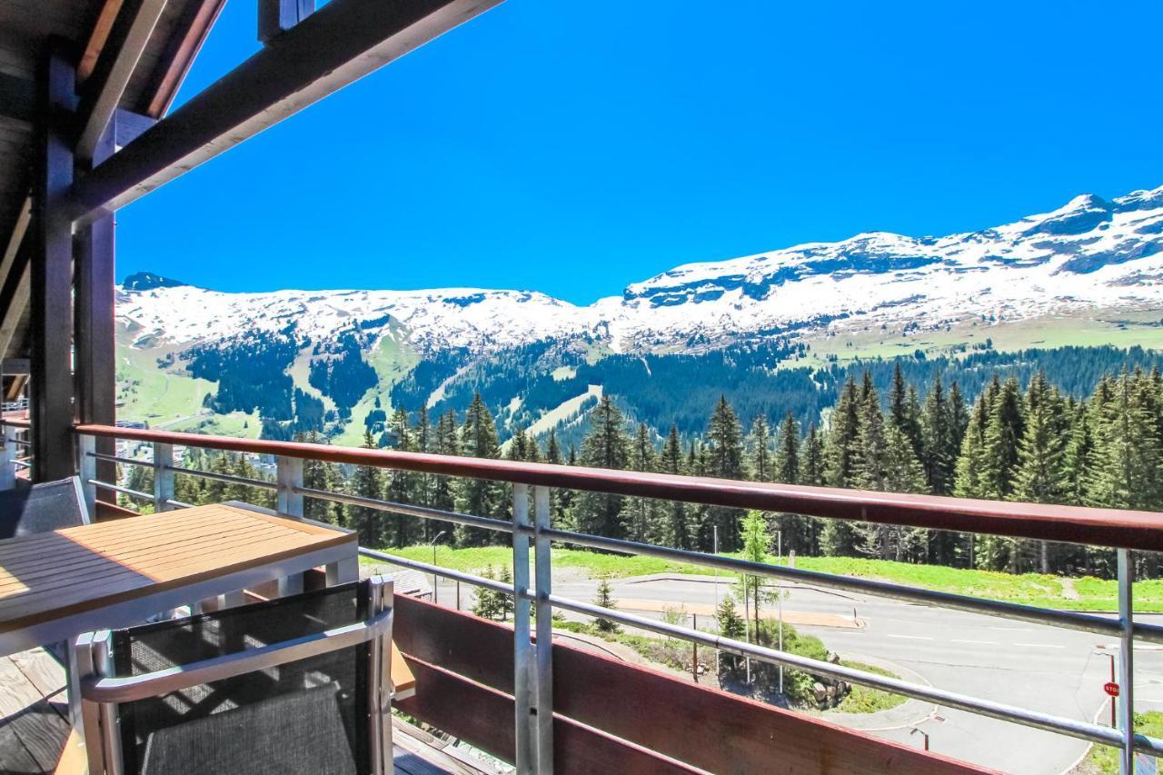 Private Penthouse 2-Bed Apartment, Ski In And Out In 5* Flaine Residence Exterior foto