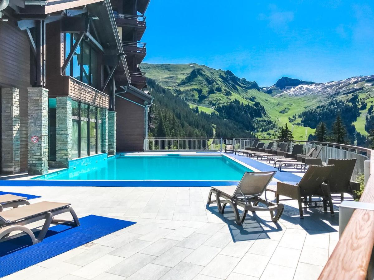Private Penthouse 2-Bed Apartment, Ski In And Out In 5* Flaine Residence Exterior foto